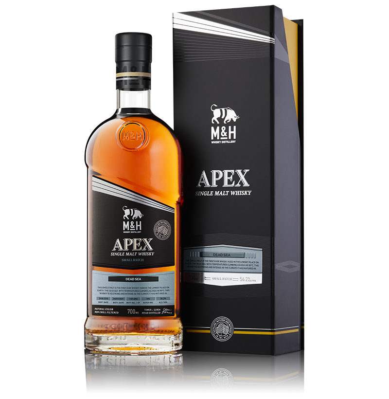 M&H Apex Dead Sea Single Malt 55.5% 70CL