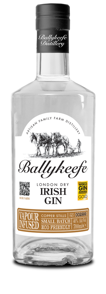 BALLYKEEFE Irish Gin 40% 70CL