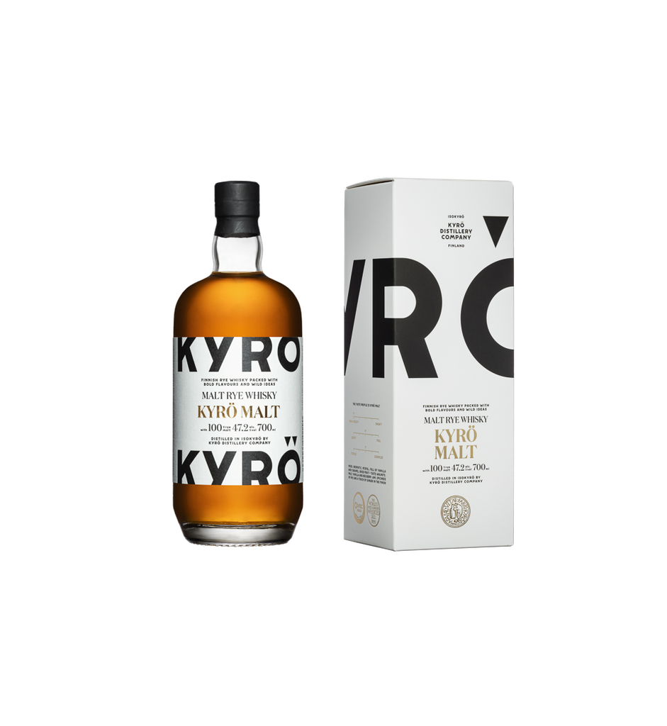KYRO Malt Rye Whisky 47,2% 70CL GB