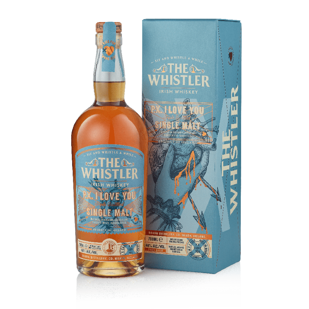 THE WHISTLER P.X. I Love You Single Malt 46% 70CL