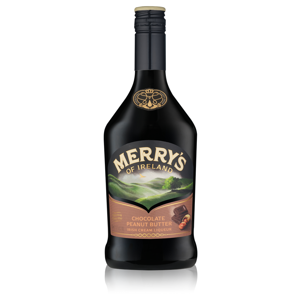 MERRYS Irish Cream Chocolate Peanut Butter 17% 70CL