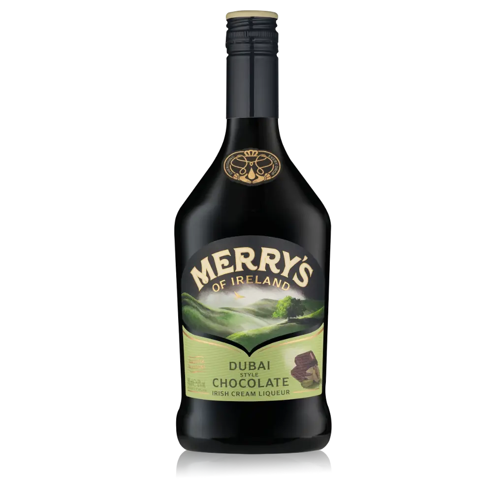MERRYS Irish Cream Dubai Chocolate Style 17% 70CL