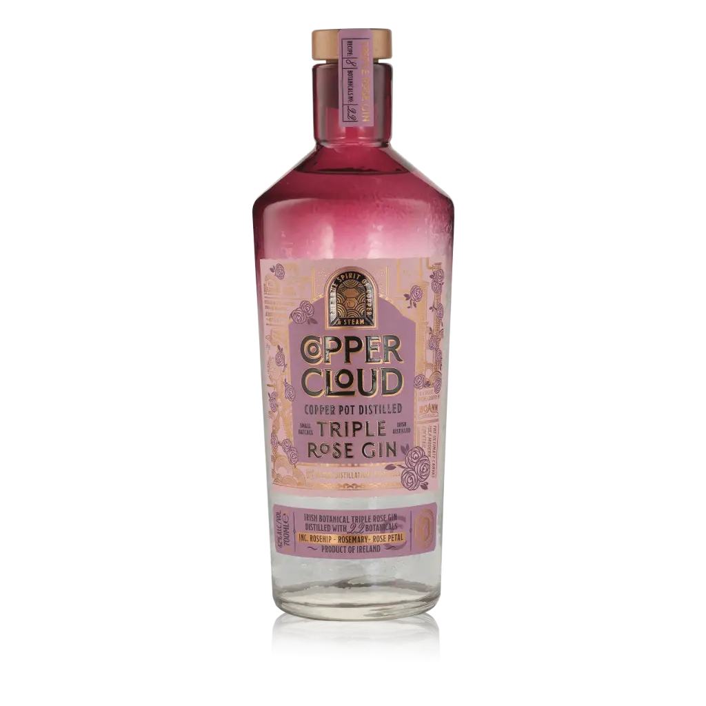 COPPER CLOUD Triple Rose Gin 42% - 70CL