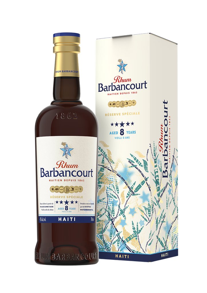 RHUM BARBANCOURT Cinq Etoiles 8 Ans 43° 70cl GB