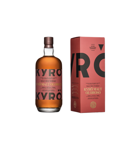 [WHKY011] KYRO Malt Oloroso 47,2% 70CL GB
