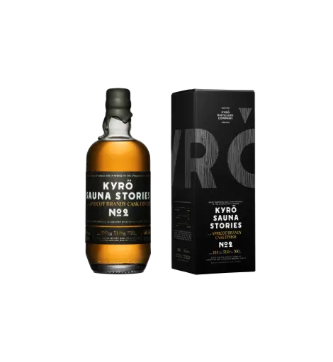 [WHKY016] KYRO Sauna Stories N°2 51% Apricot Brandy Cask 70CL GB