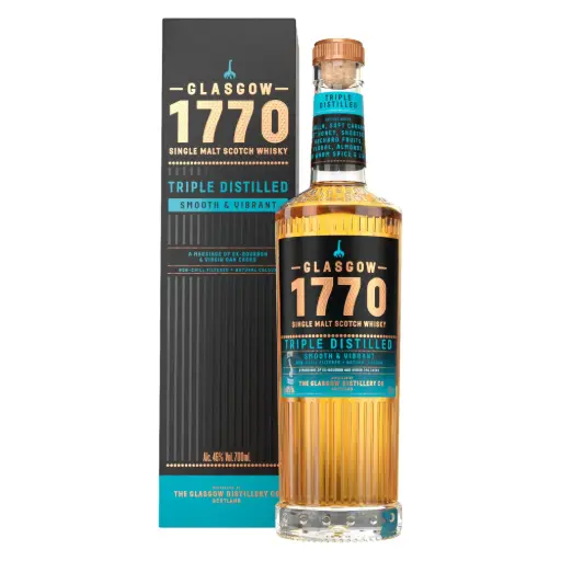 [WHGL002] GLASGOW 1770 Triple Distilled 46% 70CL GB