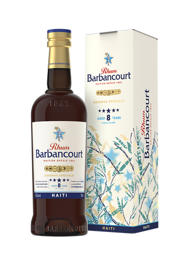 [RHBA003] RHUM BARBANCOURT Cinq Etoiles 8 Ans 43° 70cl GB