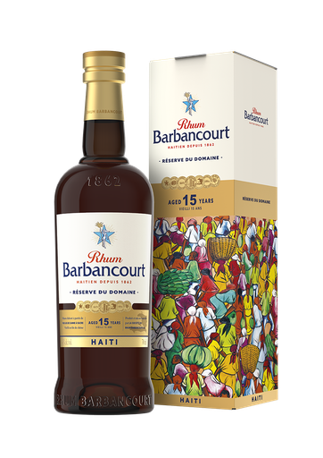 [RHBA004] RHUM BARBANCOURT Réserve du Domaine 15 Ans 43° 70cl