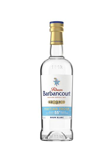 [RHBA001] RHUM BARBANCOURT blanc Haitian Proof 55° 70cl